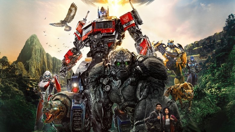 Transformers: Rise of the Beasts movie backdrop