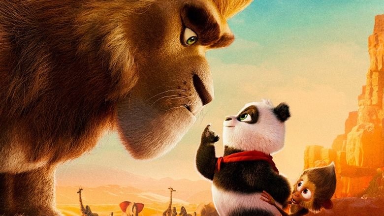 Panda Bear in Africa movie backdrop