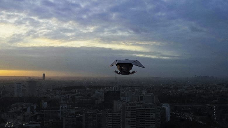 Drone movie backdrop