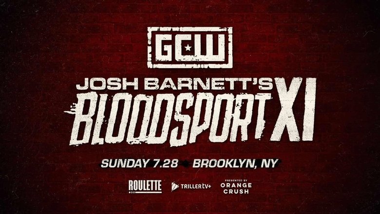 GCW Josh Barnett's Bloodsport XI movie backdrop