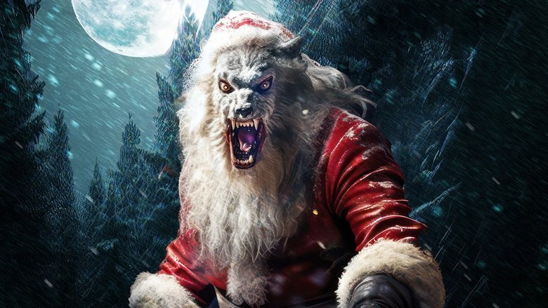 Werewolf Santa movie backdrop