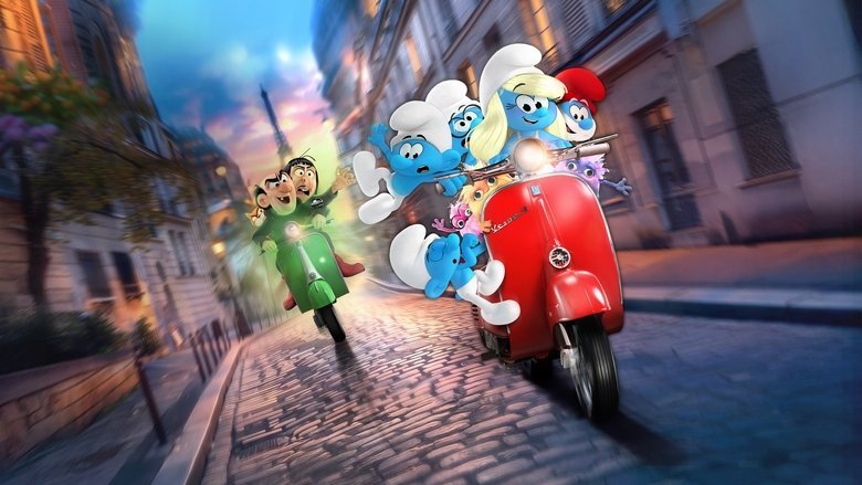 Smurfs movie backdrop