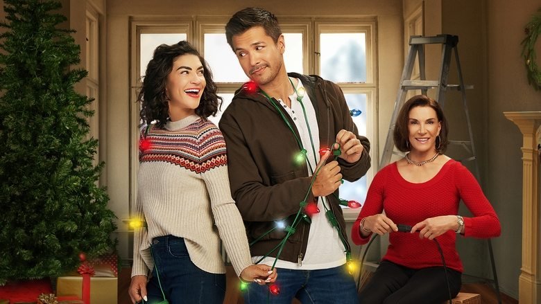 Designing Christmas movie backdrop