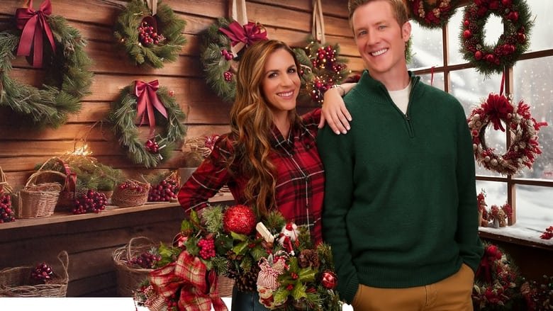Christmas Wreaths and Ribbons movie backdrop
