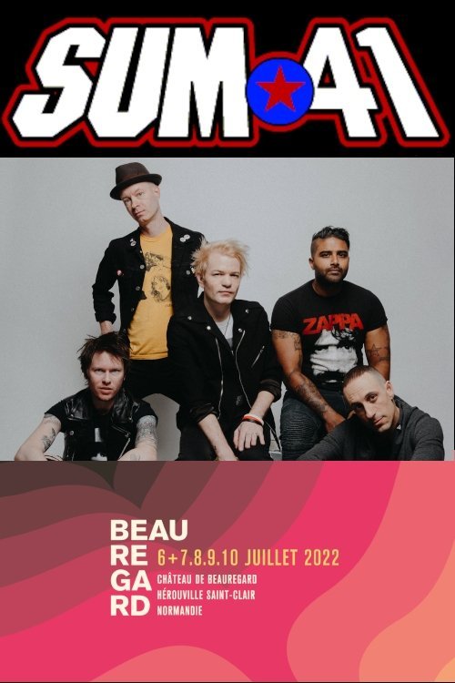 Sum 41 - Festival Beauregard movie