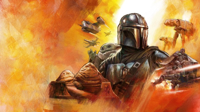 Star Wars: The Mandalorian and Grogu movie backdrop