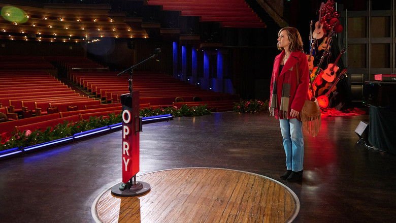 A Grand Ole Opry Christmas movie backdrop
