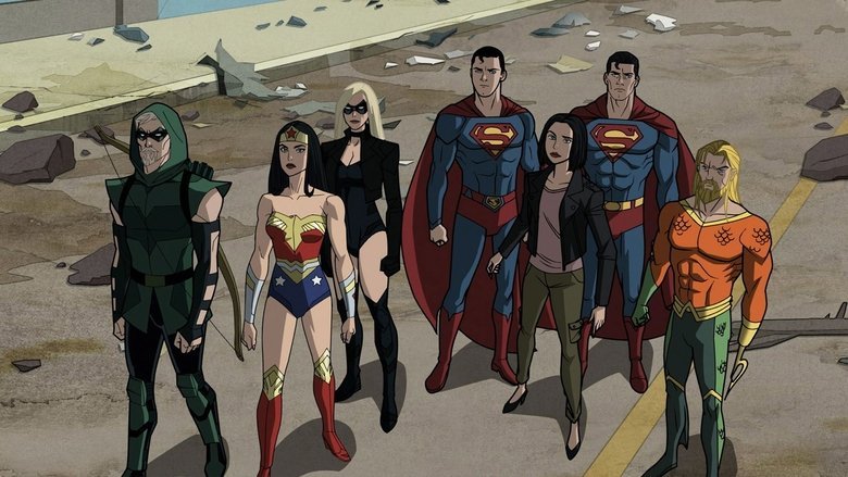 Justice League: Crisis on Infinite Earths Part Three movie backdrop