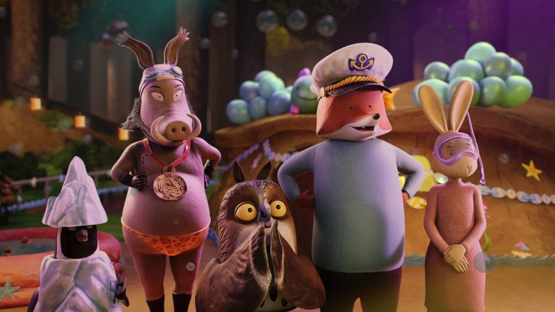 Fox and Hare Save the Forest movie backdrop