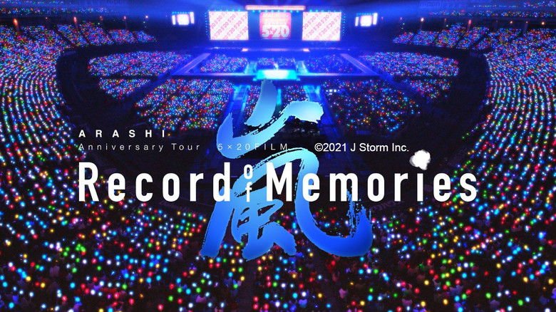 ARASHI Anniversary Tour 5×20 FILM “Record of Memories” movie backdrop