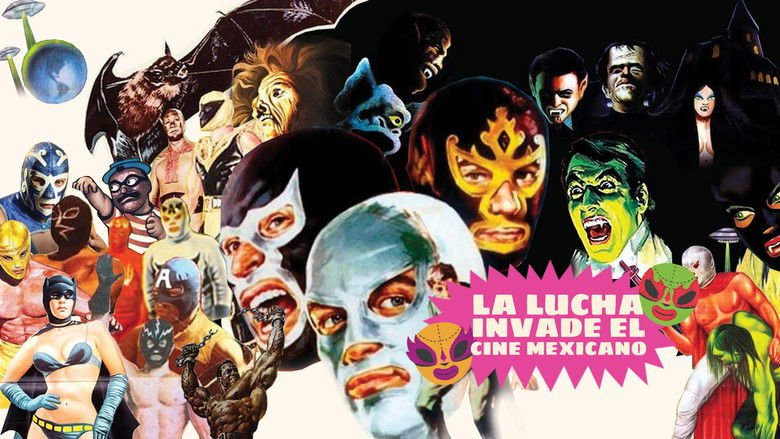 La Lucha Invade el Cine Mexicano movie backdrop