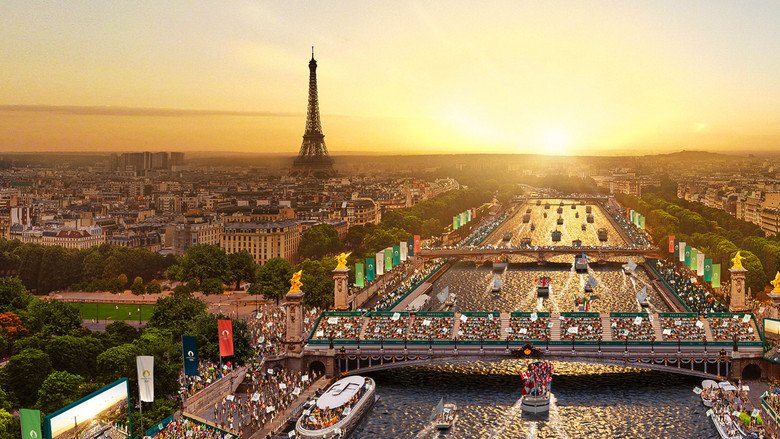 Paris 2024 Olympic Opening Ceremony movie backdrop