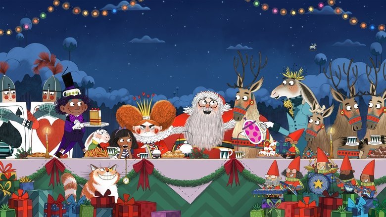The Night Before Christmas in Wonderland movie backdrop