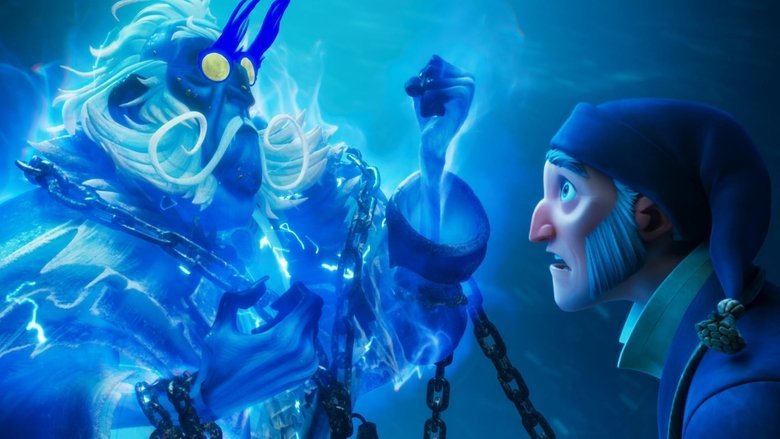 Scrooge: A Christmas Carol movie backdrop