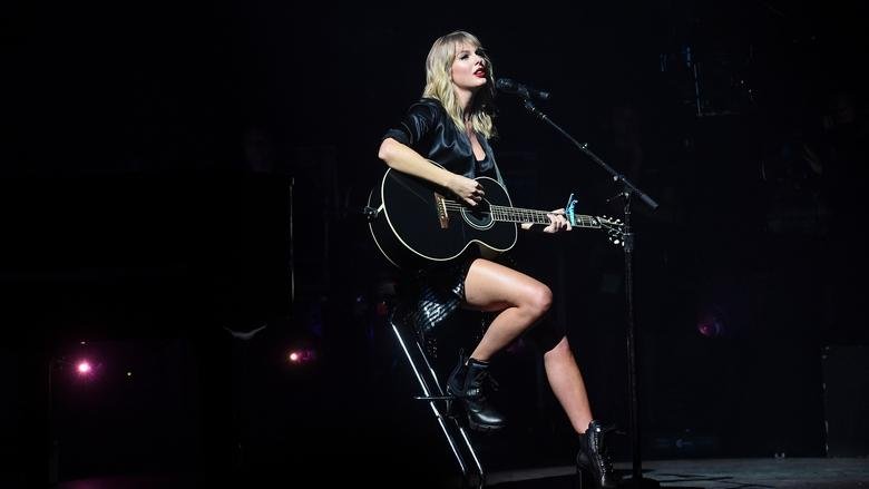 Taylor Swift City of Lover Concert movie backdrop