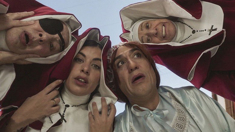 La reina del convento movie backdrop