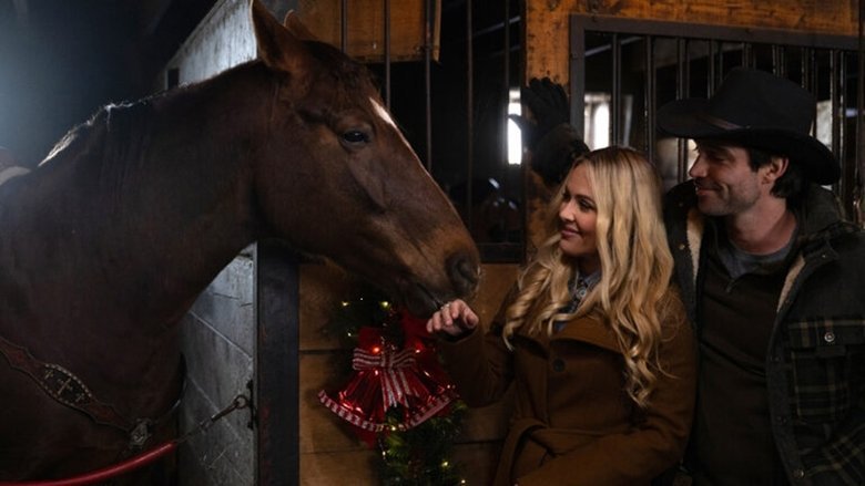 A Wild West Christmas movie backdrop