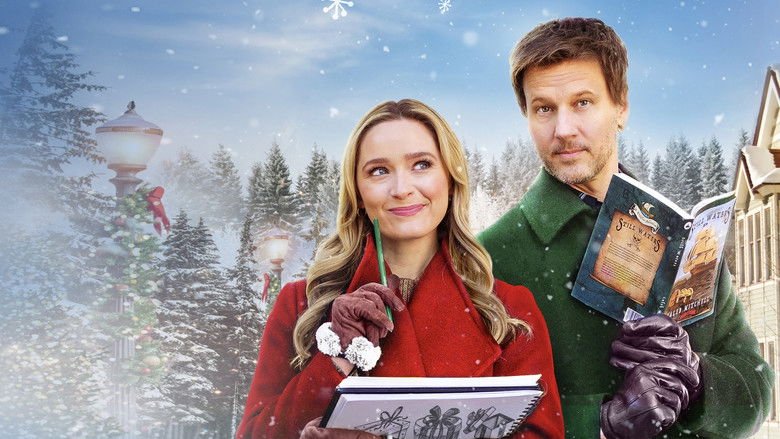 Creating Christmas movie backdrop