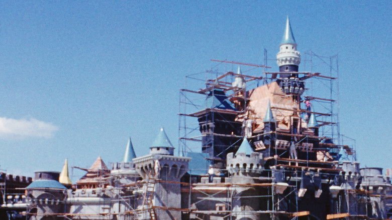 Disneyland Handcrafted movie backdrop