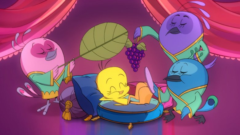 King Tweety movie backdrop