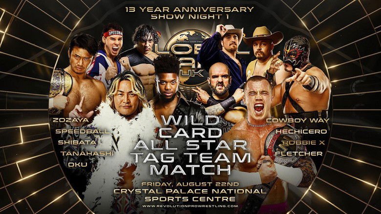 RevPro 13 Year Anniversary Show - Day 1: Global Wars UK movie backdrop