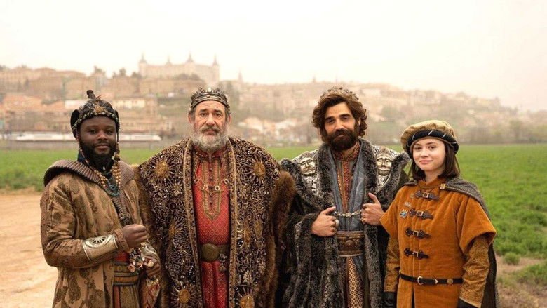The Three Wise Men vs. Santa movie backdrop