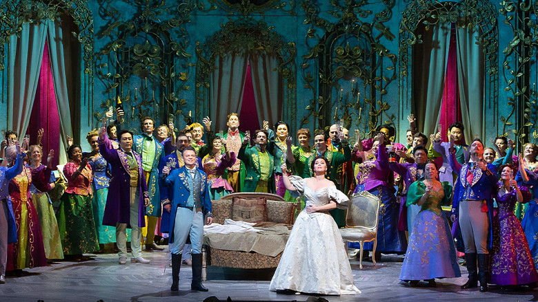 The Metropolitan Opera: La Traviata movie backdrop