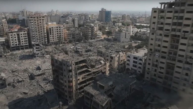 Netanyahu, America & the Road to War in Gaza movie backdrop