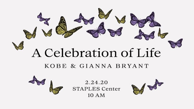 A Celebration of Life for Kobe and Gianna Bryant movie backdrop