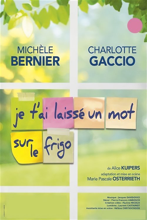 Je t'ai laissé un mot sur le frigo movie