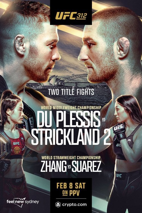 UFC 312: Du Plessis vs. Strickland 2 movie