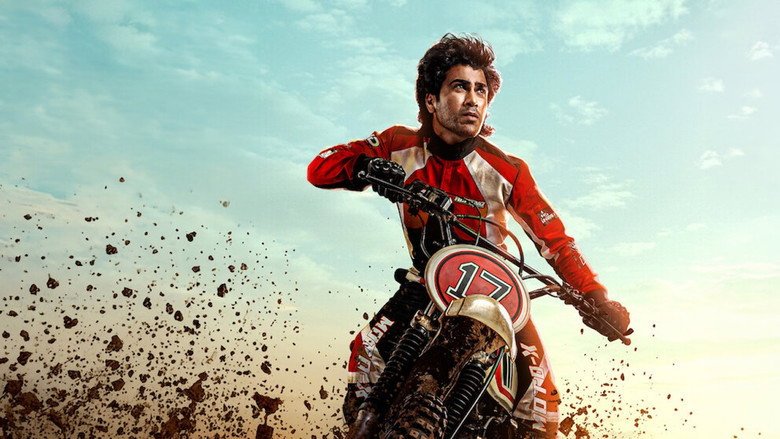 Biker movie backdrop