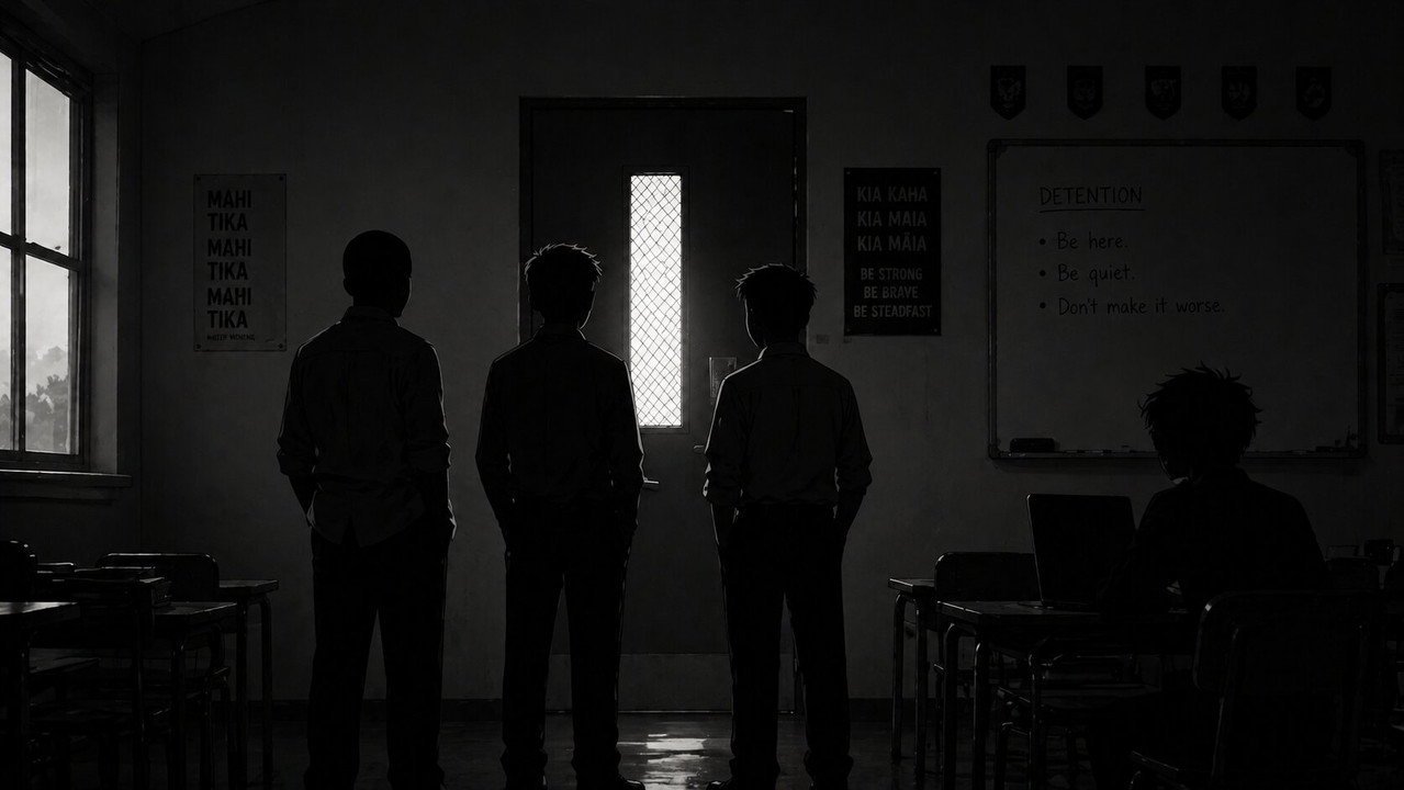 Academic Probation (2026) movie scene