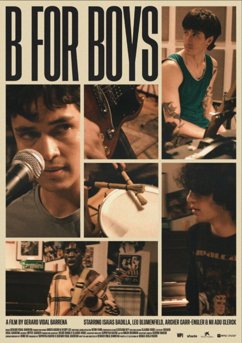 B for Boys (2026) official movie poster