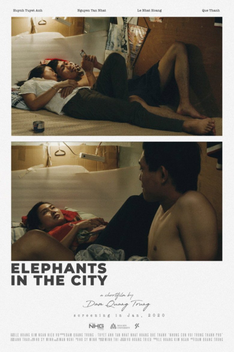Elephants In The City (2021) official movie poster