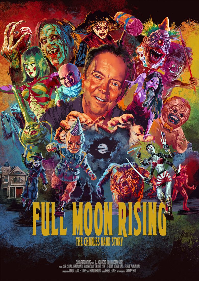 Full Moon Rising: The Charles Band Story (2026) official movie poster