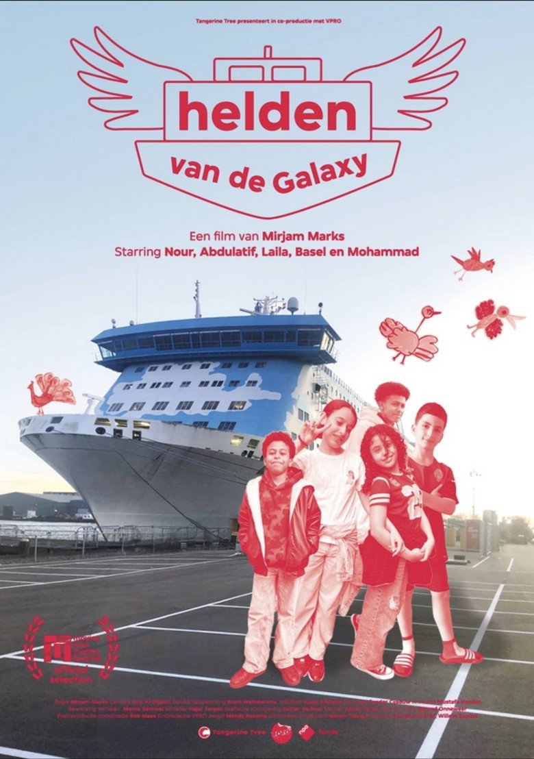 Helden van de Galaxy (2026) official movie poster