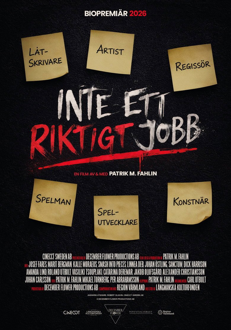 Inte Ett Riktigt Jobb (2026) official movie poster