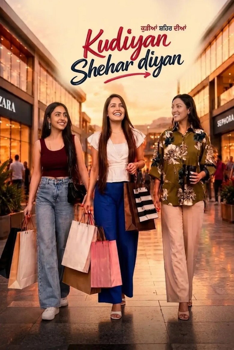 Kudiyan Shehar Diyan (2026) official movie poster