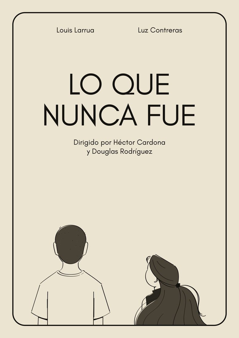 Lo que nunca fue (2026) official movie poster