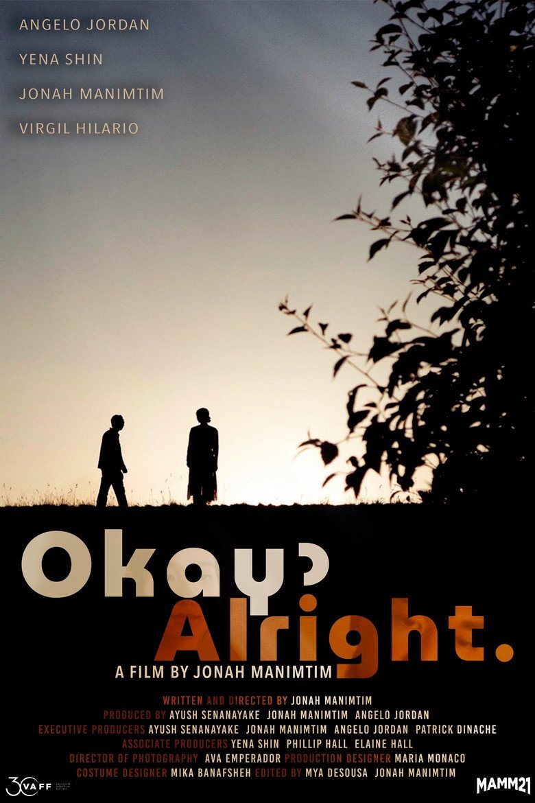Okay? Alright. (2026) official movie poster