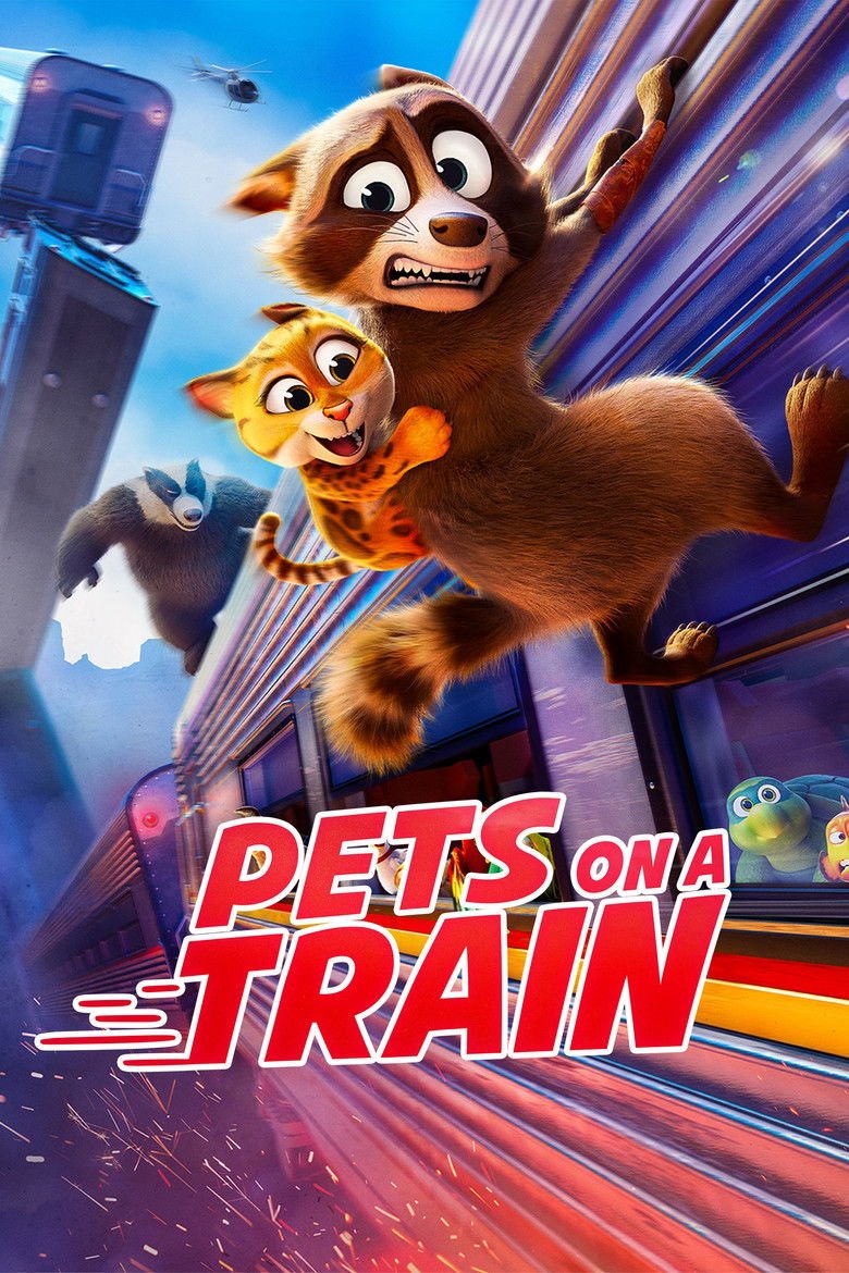 Pets on a Train (2025) official movie poster