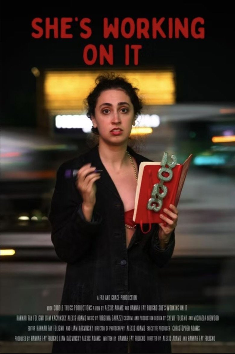 She's Working on It (2026) official movie poster