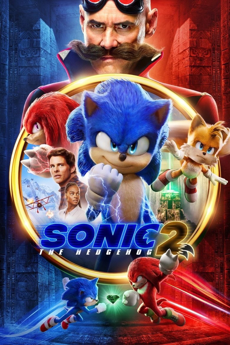 Sonic the Hedgehog 2 (2022) official movie poster