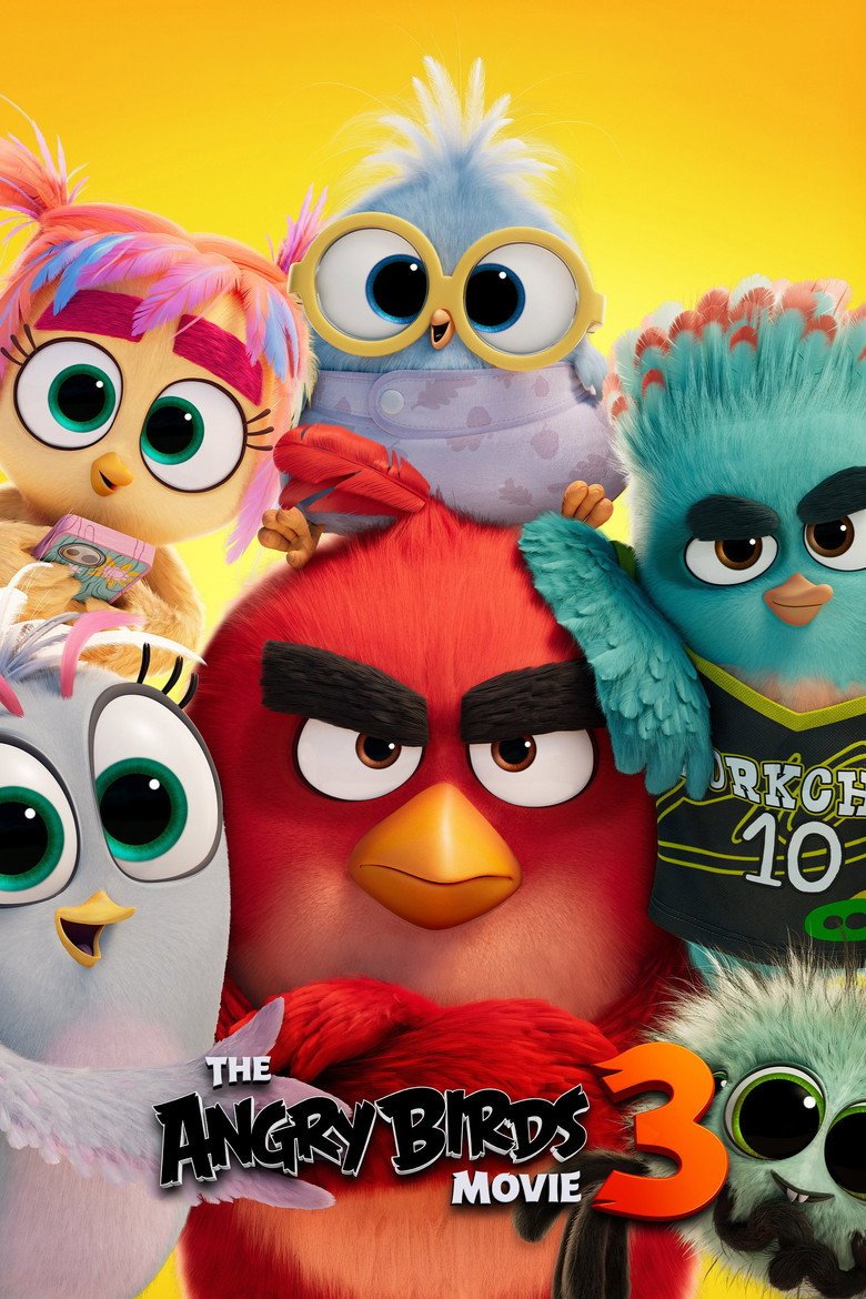 The Angry Birds Movie 3 (2026) official movie poster