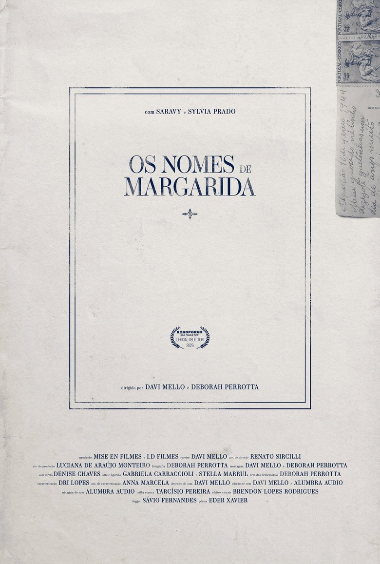 The Names of Margarida (2026) official movie poster