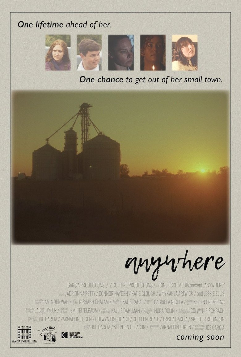 anywhere (2026) official movie poster