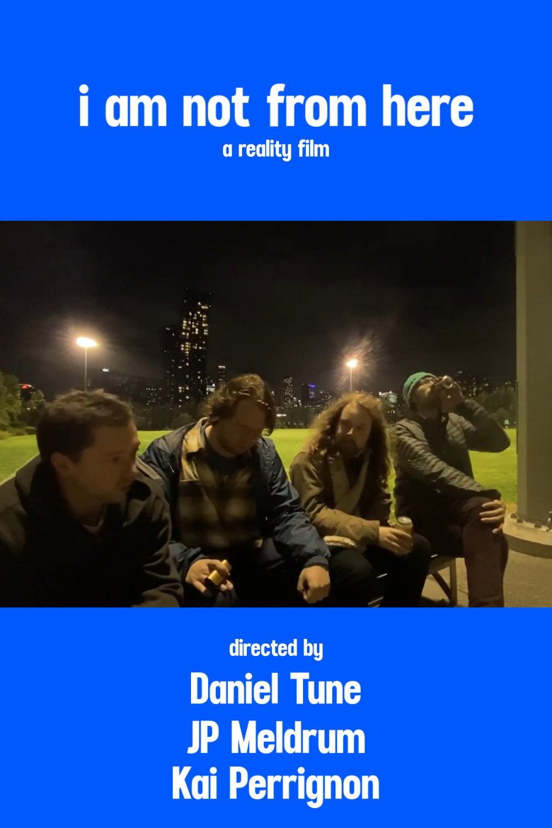 i am not from here (2026) official movie poster