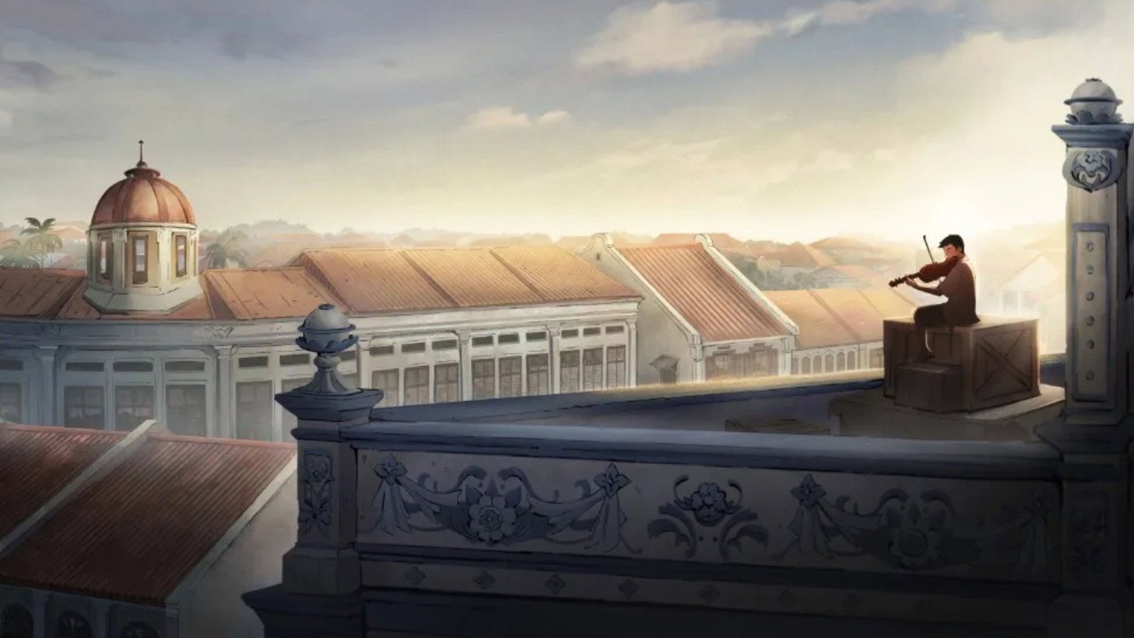 The Violinist (2026) movie scene
