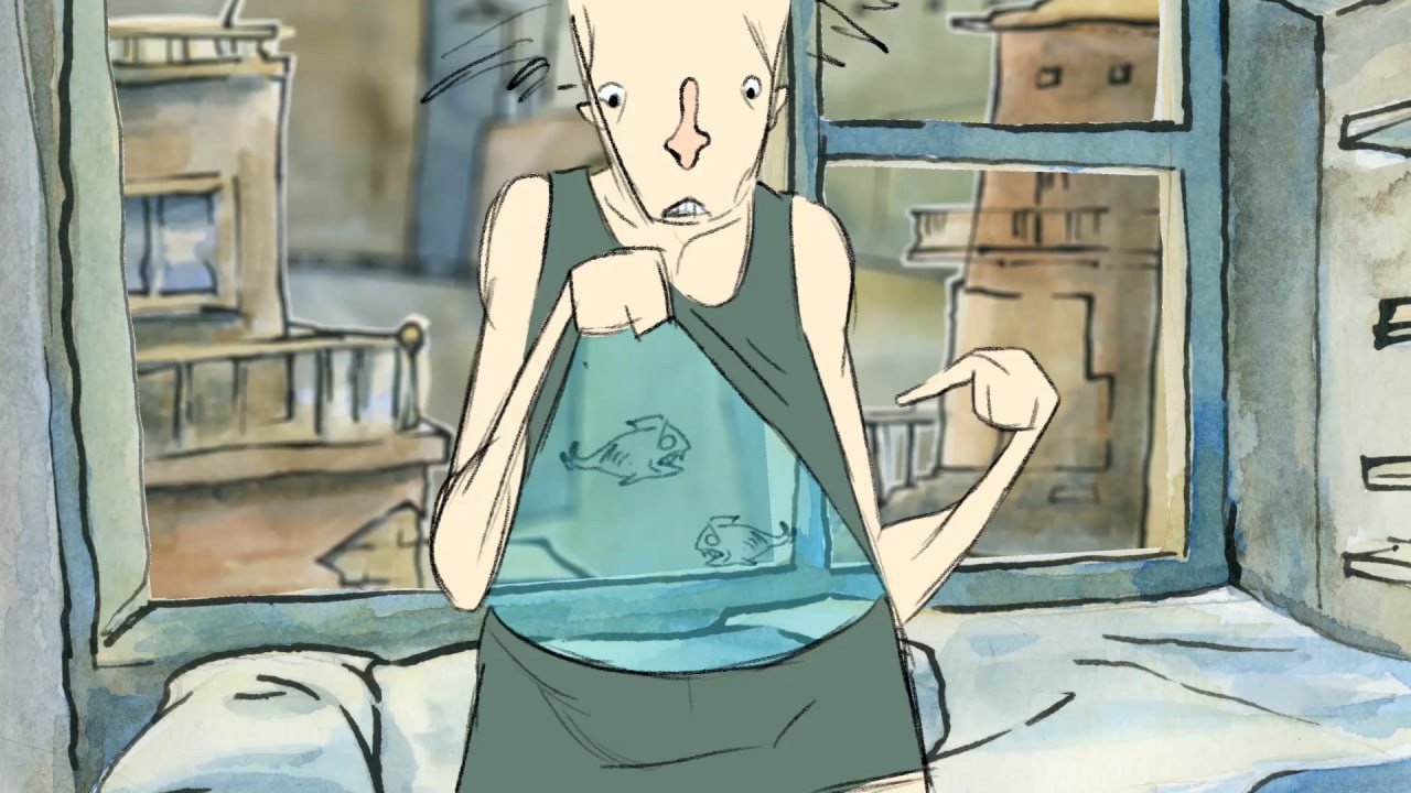 Fish in My Stomach (2026) movie scene